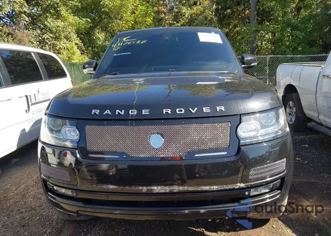 2013 Land Rover Range Rover Hse из США, поврежденный, VIN SALGS2DF9DA120035